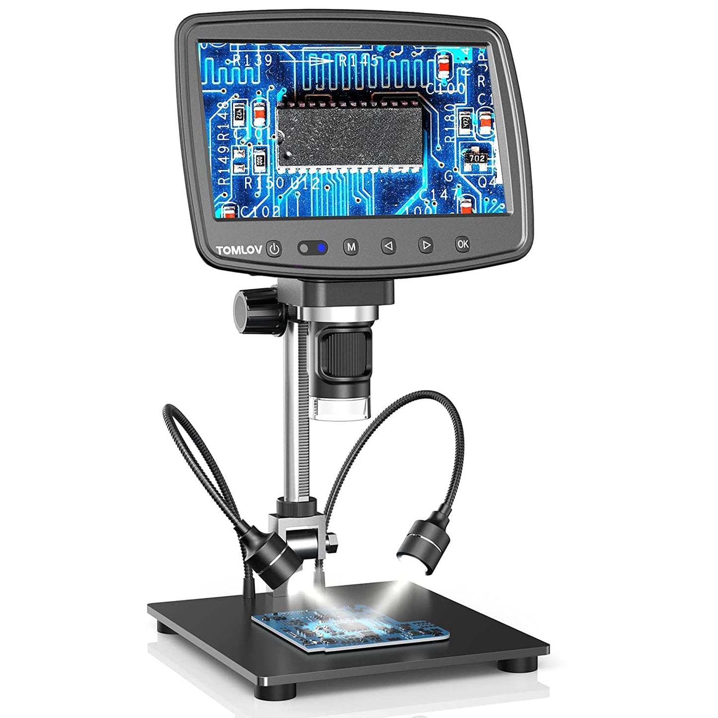 TOMLOV DM03 Digital Microscope, HDMI Digital Microscope